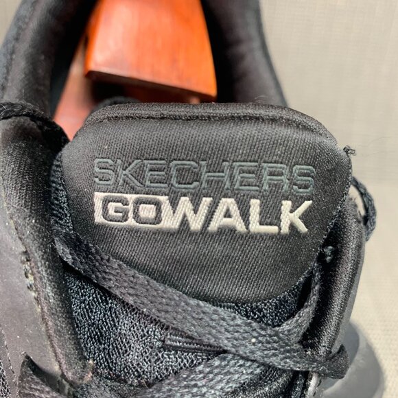 Skechers Go Walk 5 Mens Size 13 Black Walking Sneakers athletic trainers - Picture 5 of 7